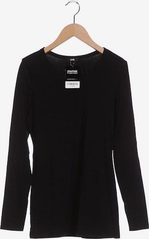 GERRY WEBER Langarmshirt S in Schwarz: predná strana