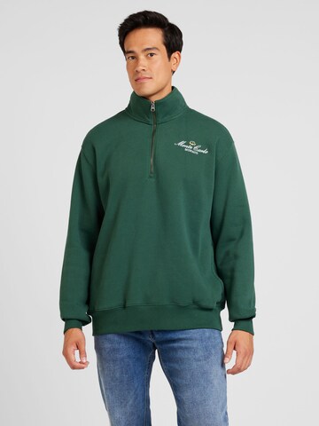 Sweat-shirt HOLLISTER en vert : devant