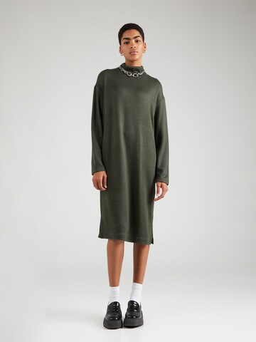 s.Oliver Knitted dress in Green: front