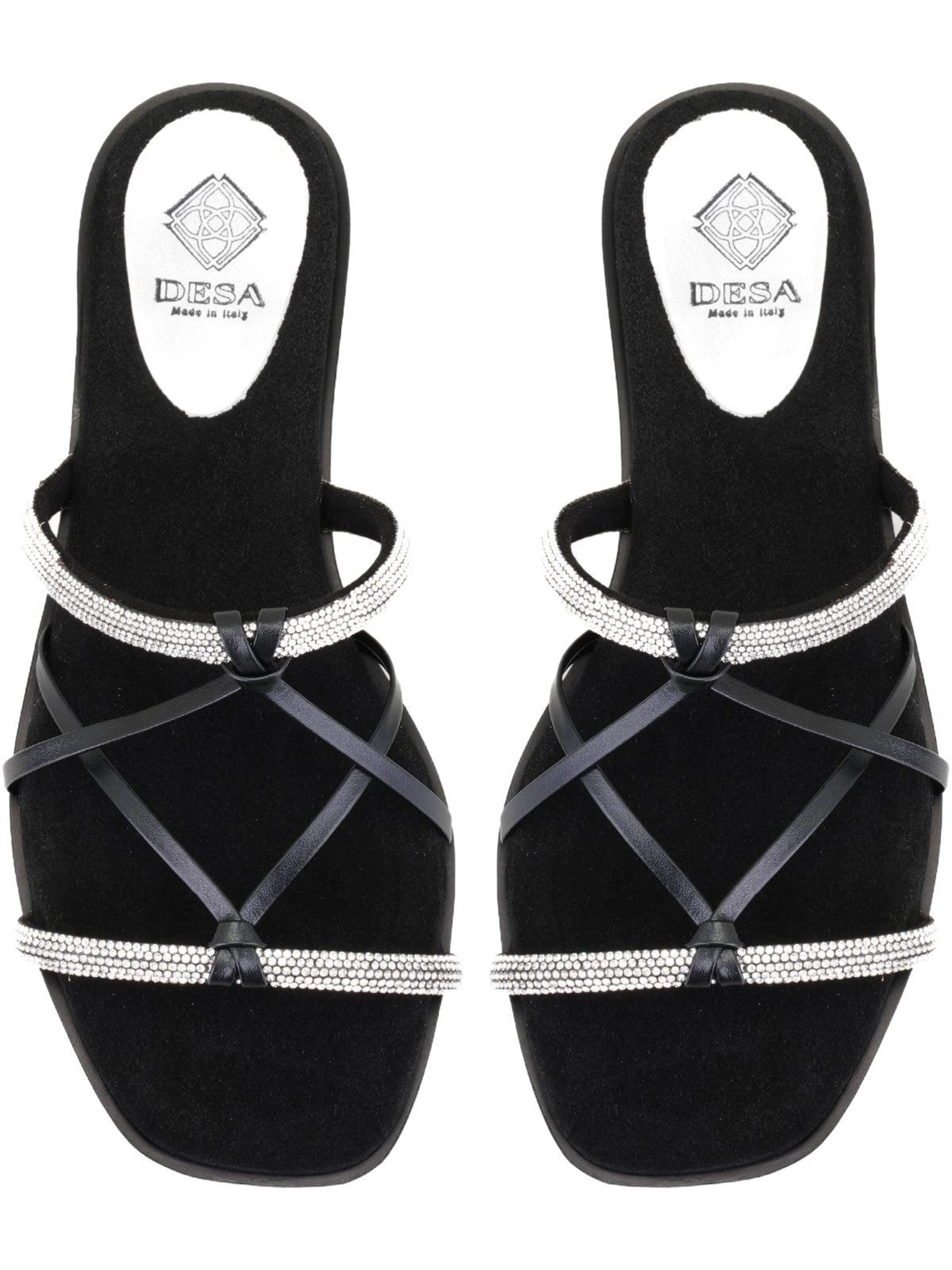 Desa Slipper 'Hausschuhe' in Black