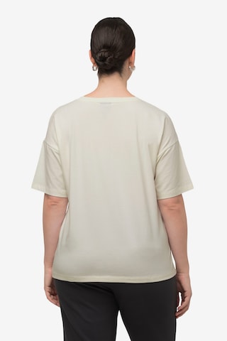 T-shirt Ulla Popken en beige