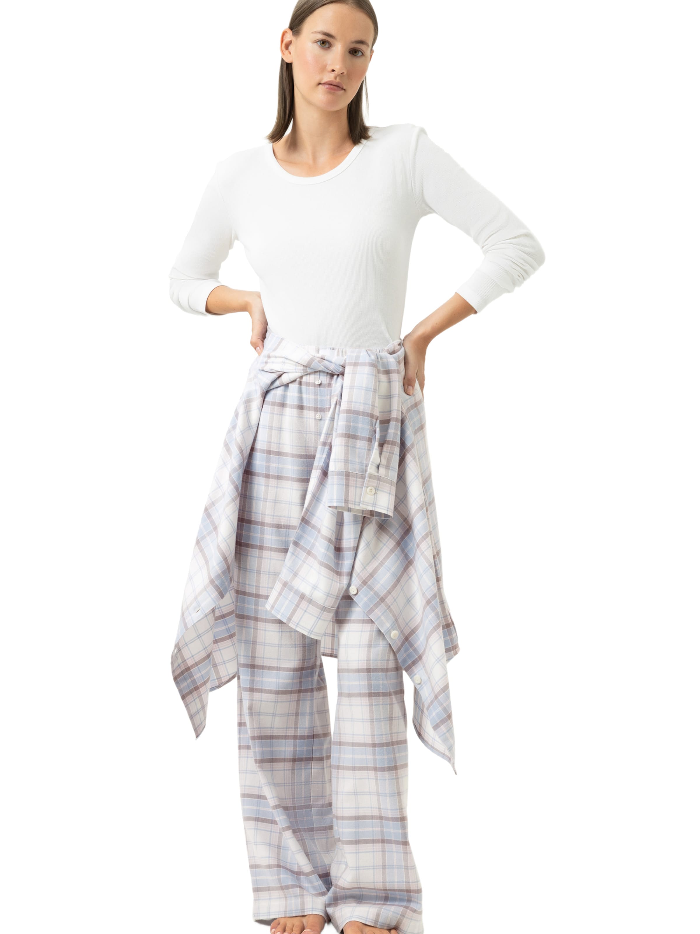 Pantalon de pyjama ' Winter Sleep ' Mey en bleu