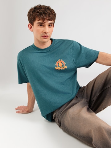 Volcom Tričko 'SOLSTICE' – zelená