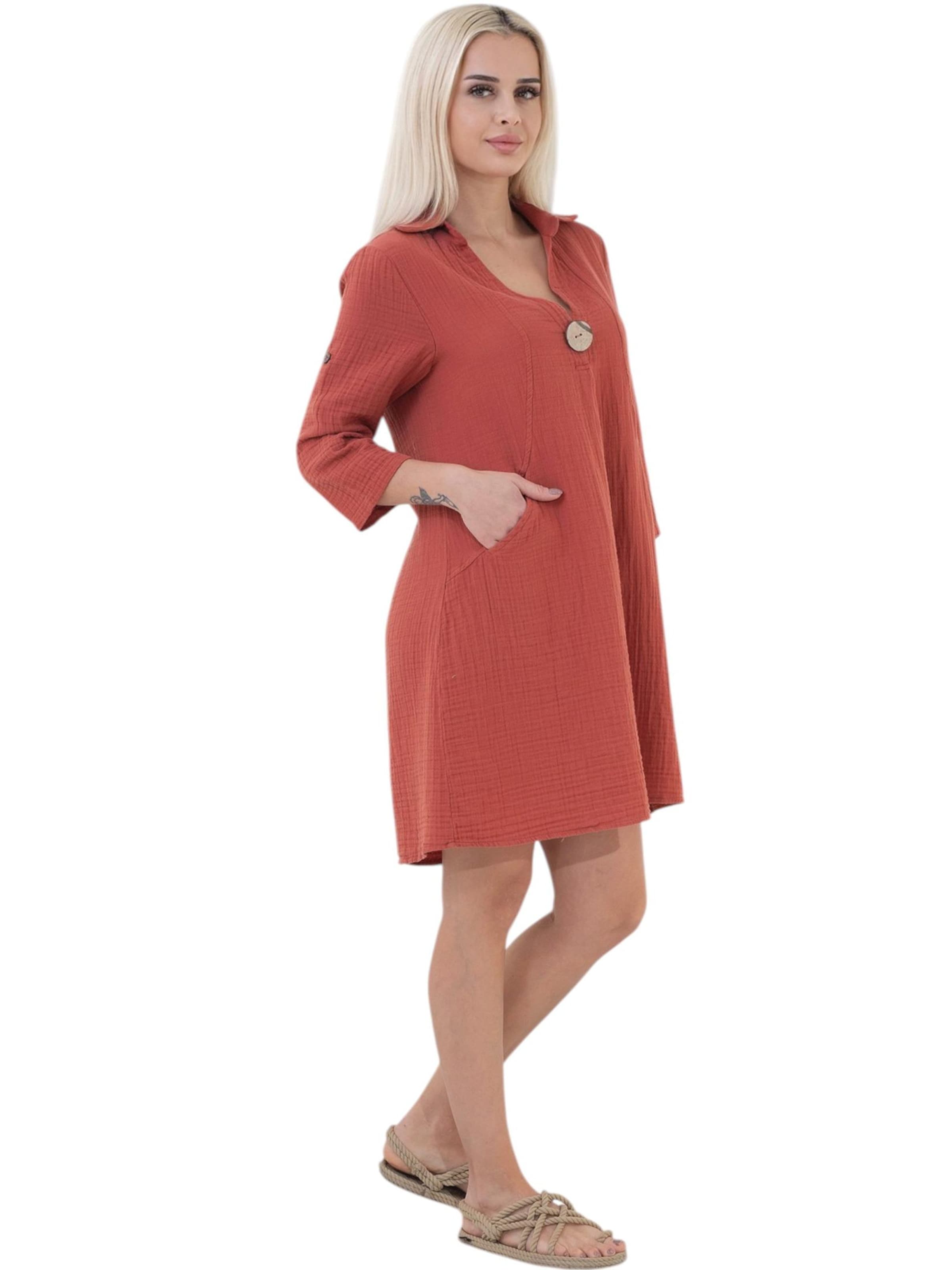 Robe d’été 'LUMA' WENOR en rouge