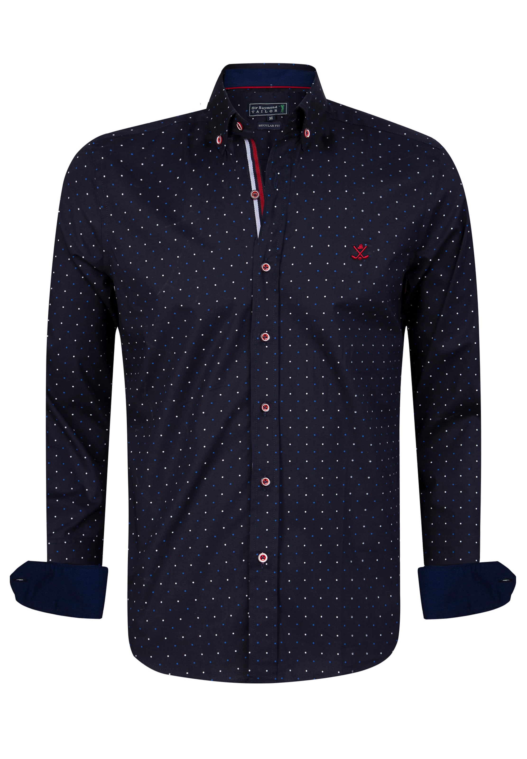 Sir Raymond Tailor Regular fit Overhemd 'Moss' in Blauw: voorkant