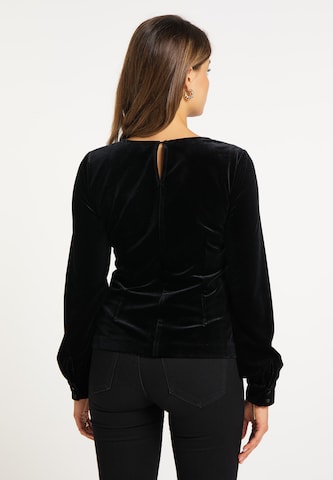 faina Blouse in Zwart