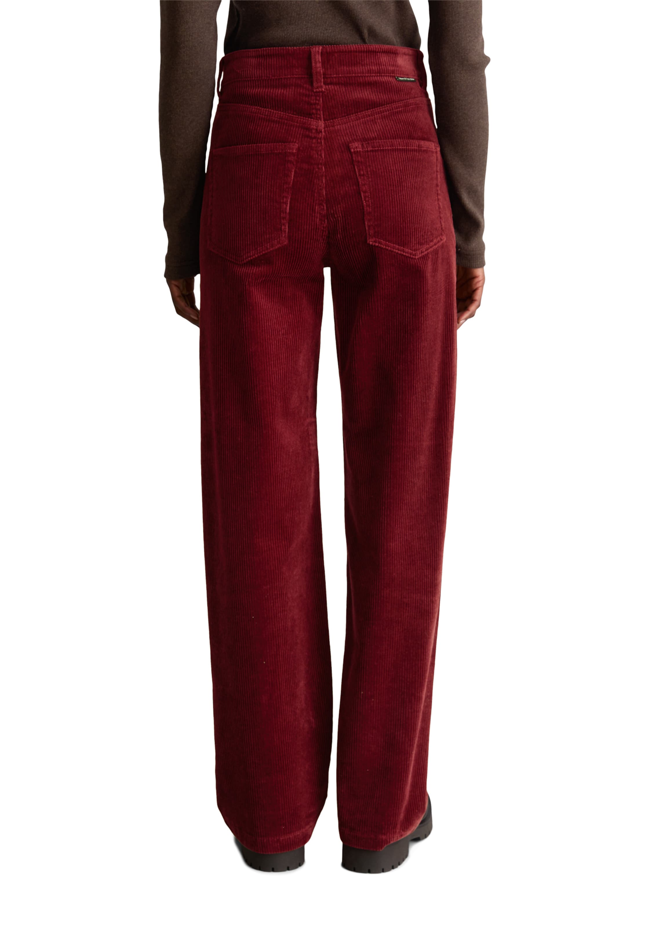 Marc O'Polo DENIM Широкий Штаны в Красный
