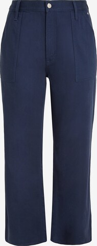 Tommy Jeans Curve تقليدي سراويل 'Claire' بلون أزرق: الأمام