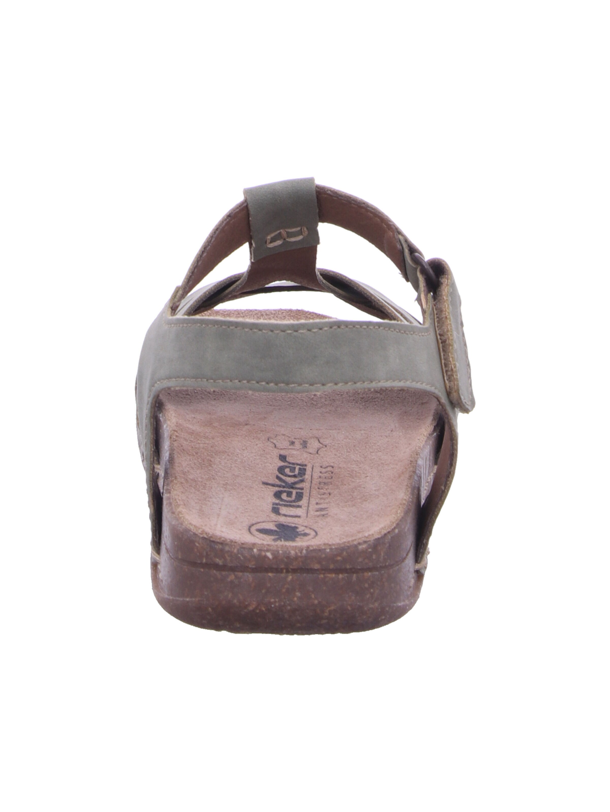 Sandales à lanières Rieker en gris