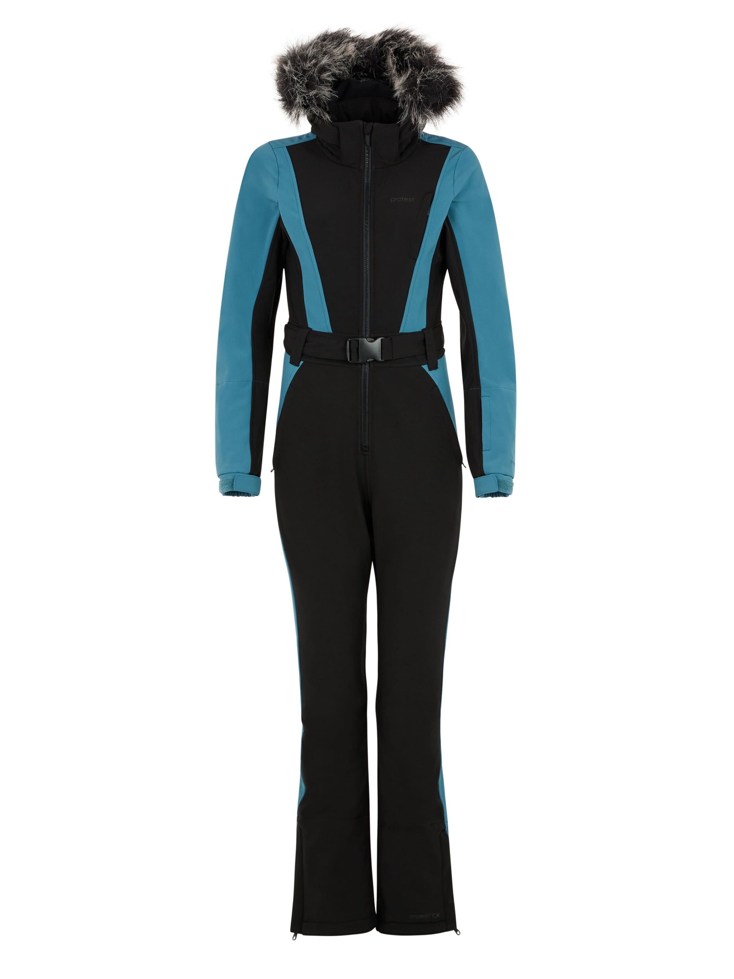 PROTEST Sportanzug 'PRTVITOSHA'‌‌‌‌ in Schwarz: Vorderseite