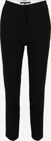 FRENCH CONNECTION Regular Pants 'WHISPER RUTH' in Black: front