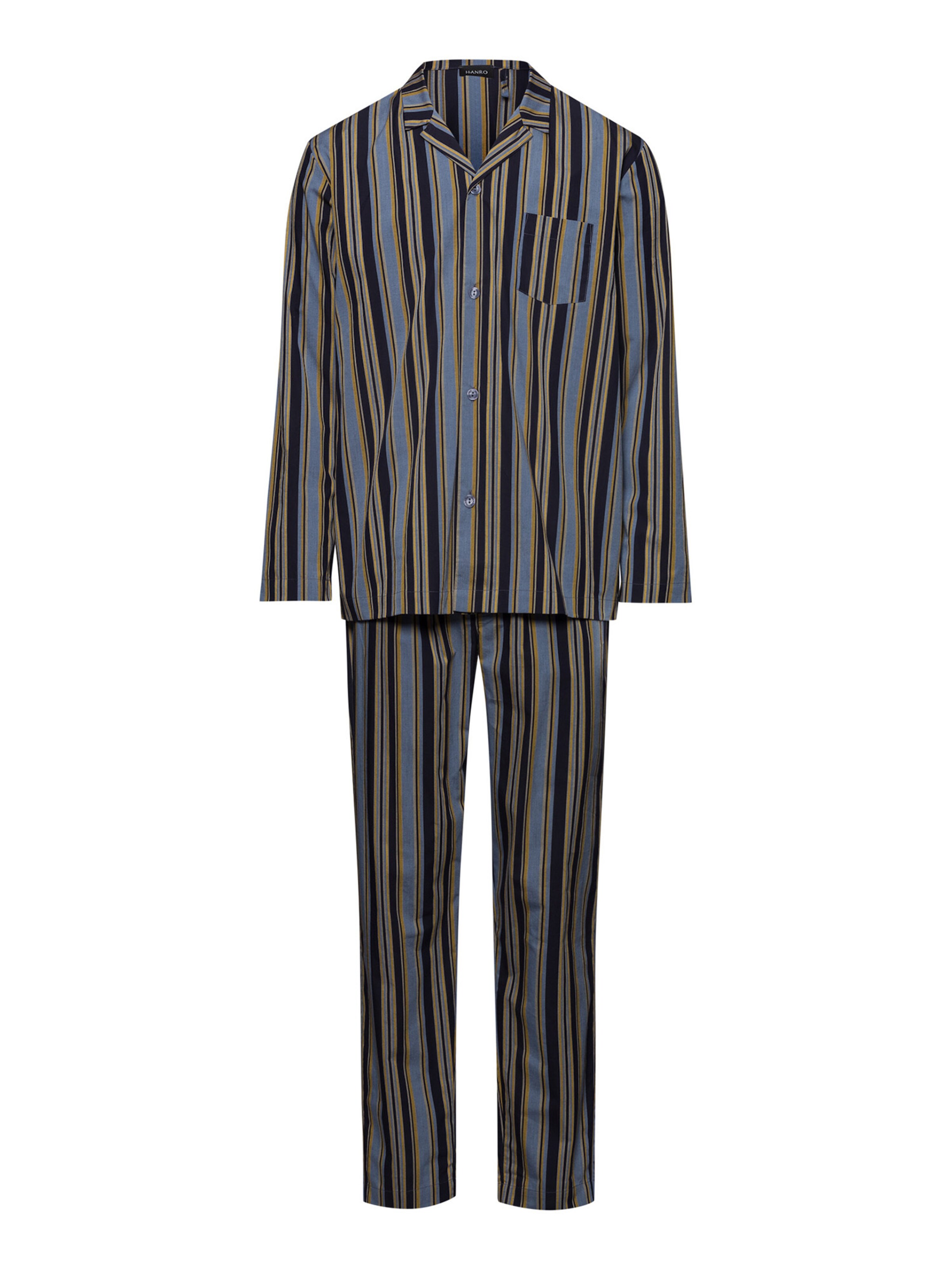 Hanro Pajamas long ' Night & Day ' in Mixed colours: front