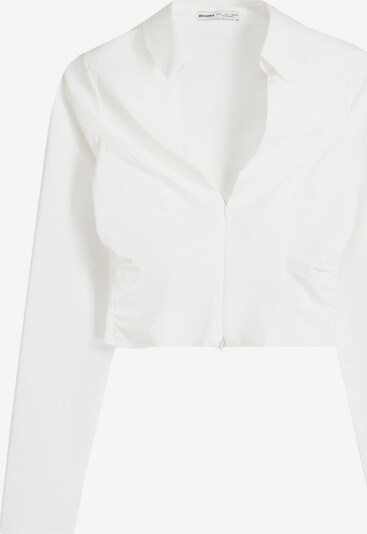 Bershka Bluse i hvid, Produktvisning