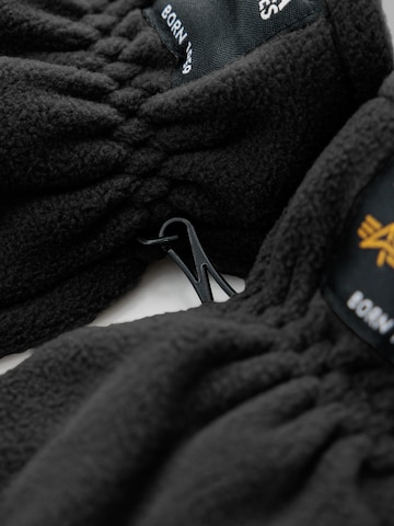 ALPHA INDUSTRIES Rokavice | črna barva