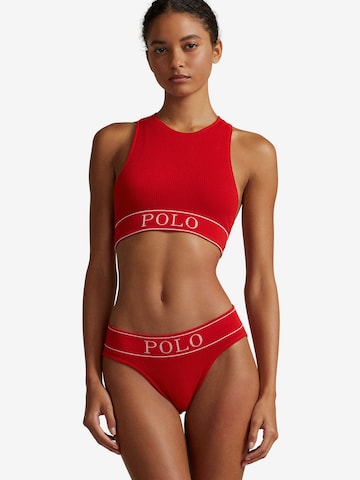 Slip ' Modern Brief ' Polo Ralph Lauren en rouge