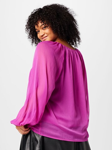 Vero Moda Curve - Camisa 'CAROLINA' em rosa