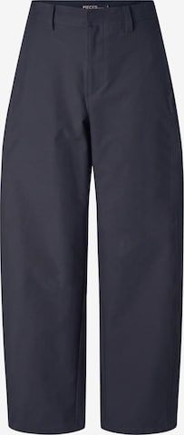 Pantalon 'PCRikke' PIECES en bleu : devant