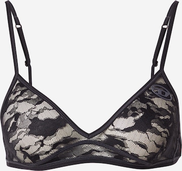 DIESEL Bustier Rintaliivi 'APRIL' värissä musta: etupuoli