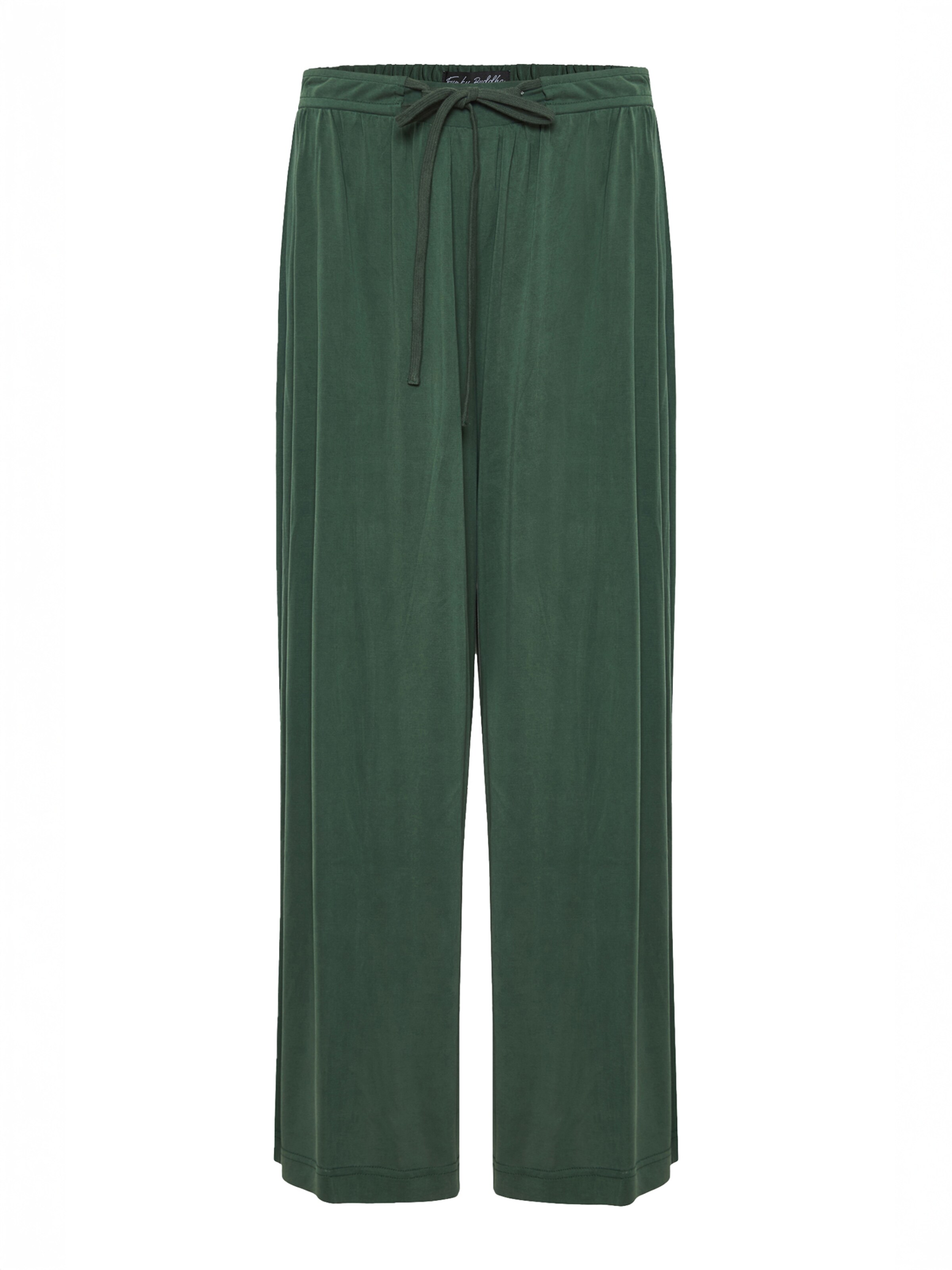 Funky Buddha Loosefit Nadrág - zöld: elől