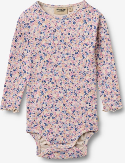 WHEAT Romper/bodysuit 'Rie' in 92 in Cream / Dark blue / Mandarine / Light pink, Item view