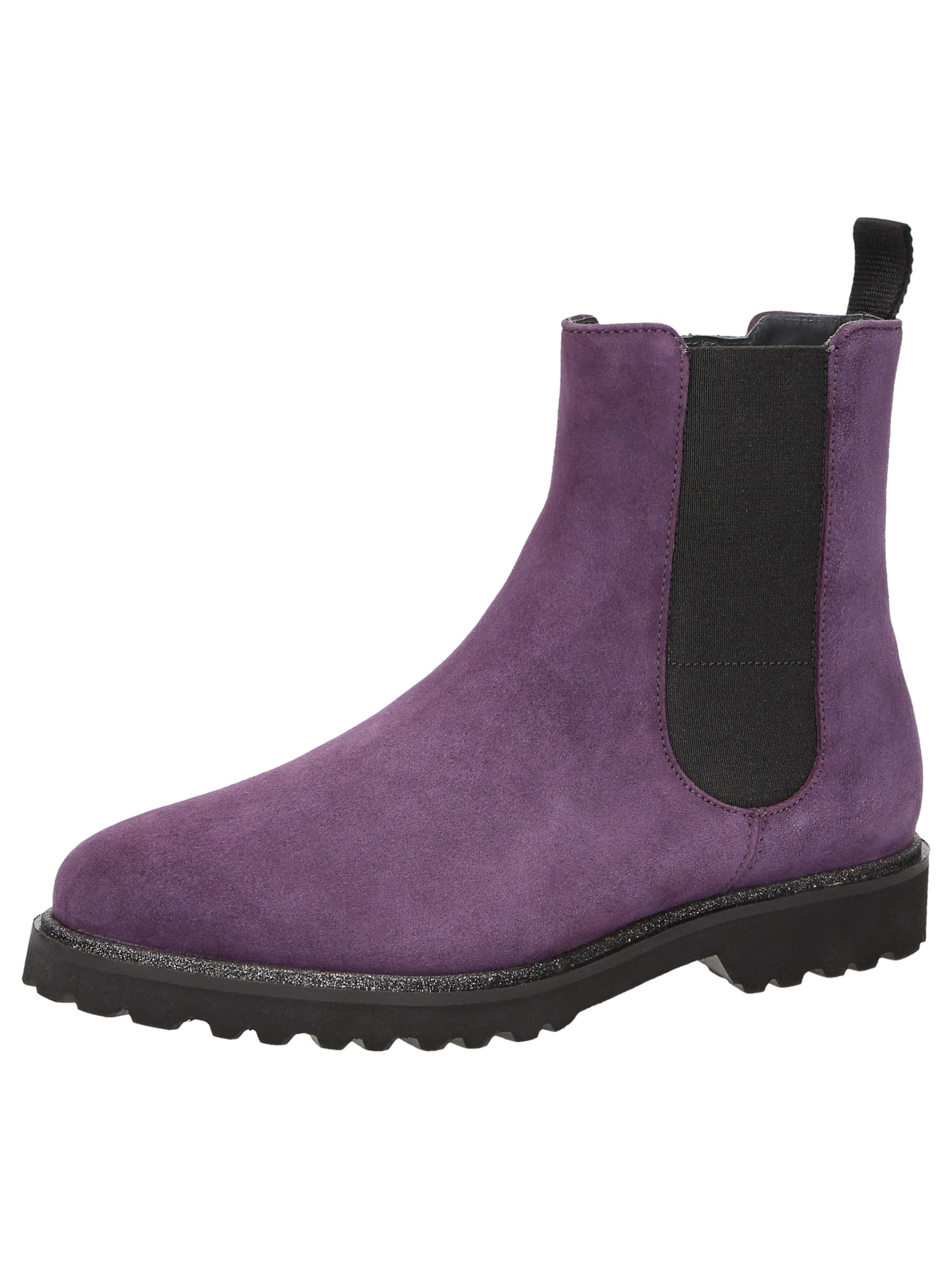 SIOUX Chelsea boots 'Meredith' in Purple: front