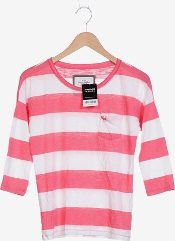 Abercrombie & Fitch Langarmshirt S in Pink: predná strana