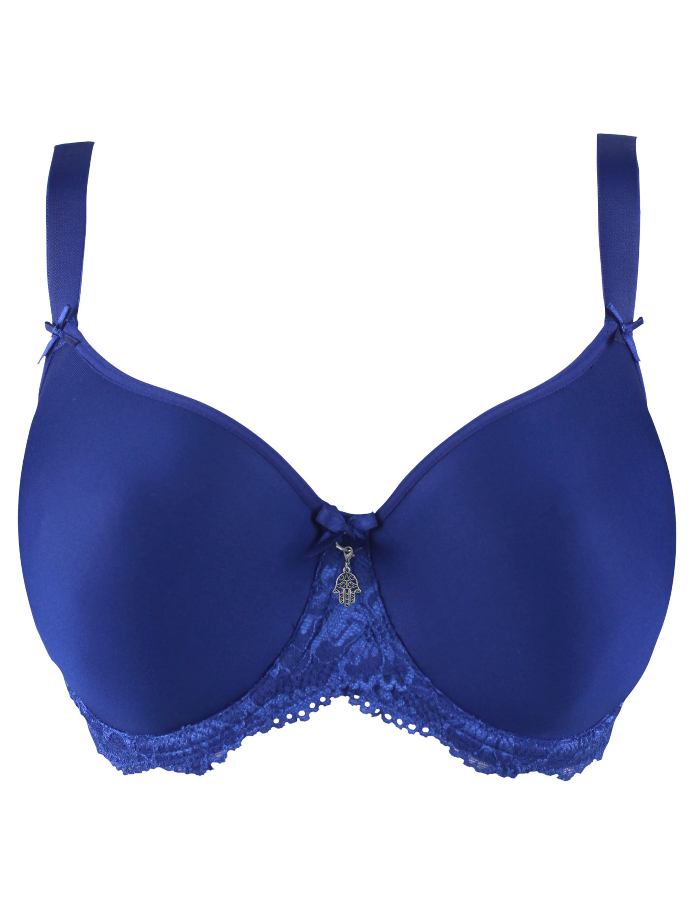 SugarShape Minimiser Bra 'Dakota' in Blue: front