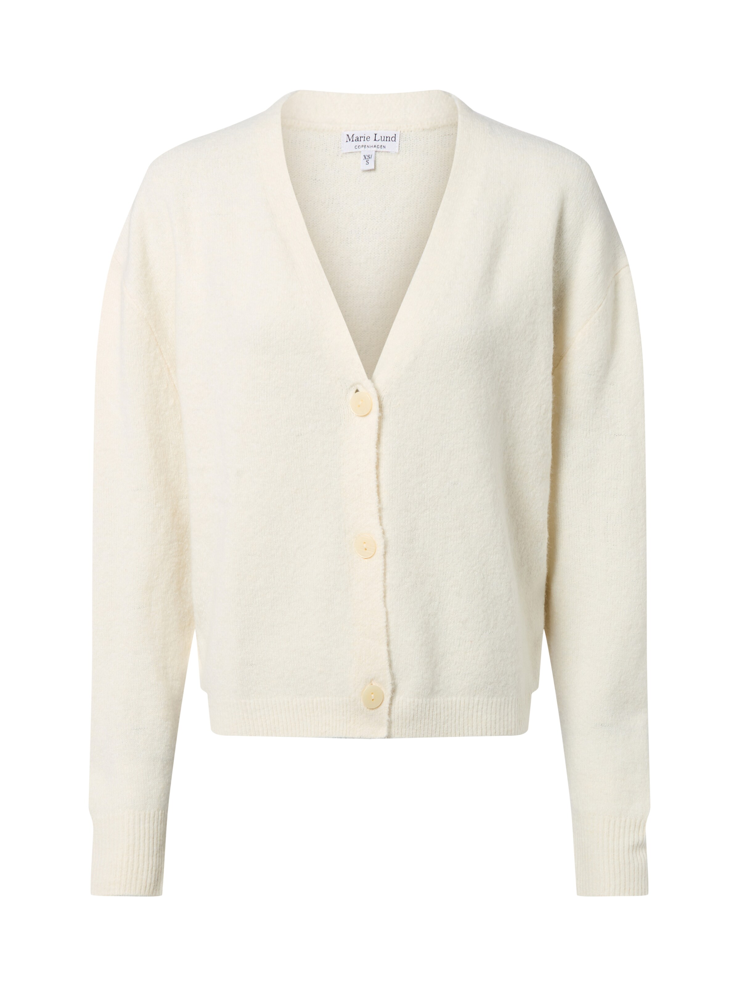 Marie Lund Strickjacke in Beige: Vorderseite