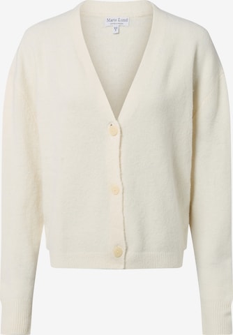 Marie Lund Strickjacke in Beige: Vorderseite