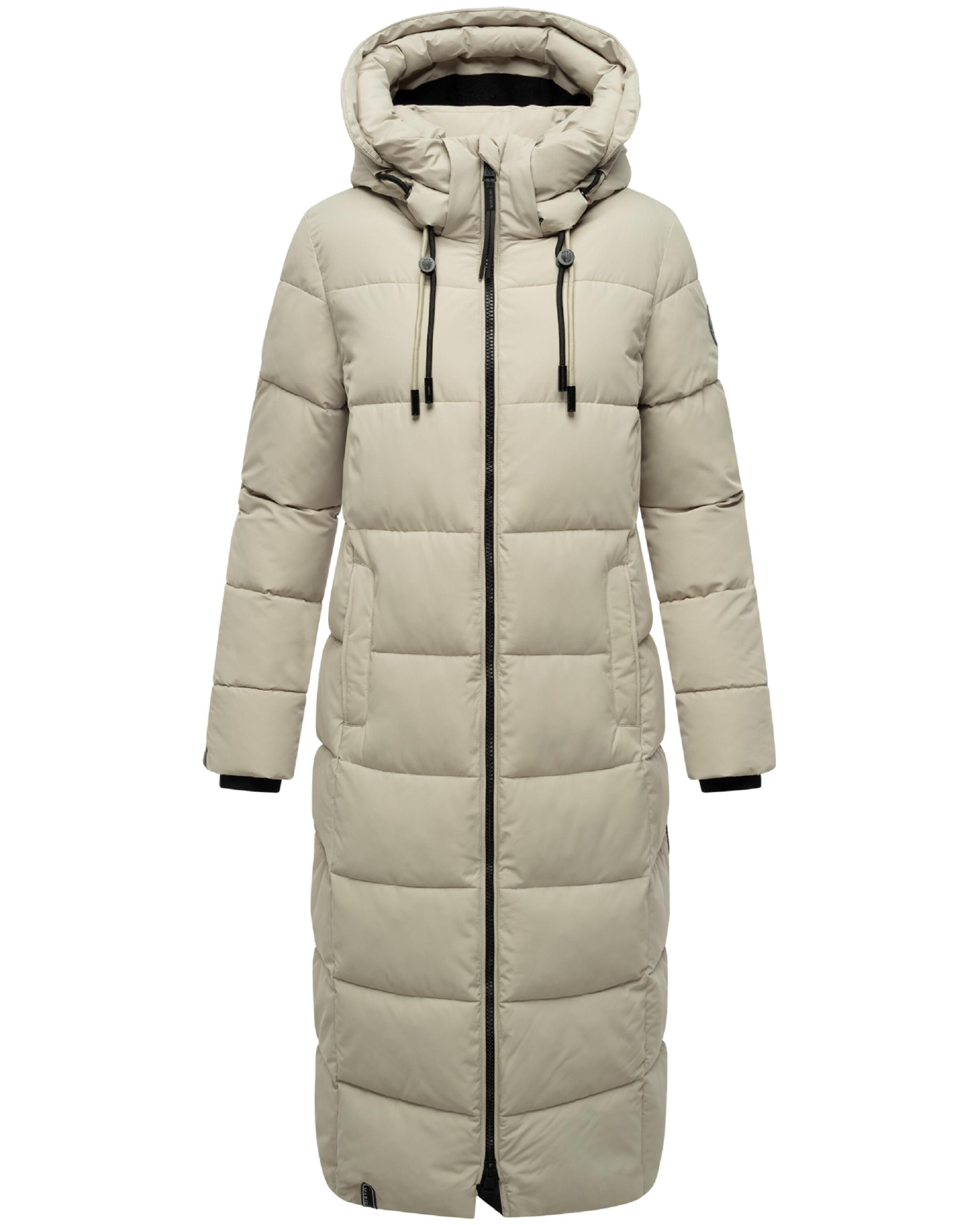 MARIKOO Зимнее пальто 'Nadeshikoo XVI' в Серый