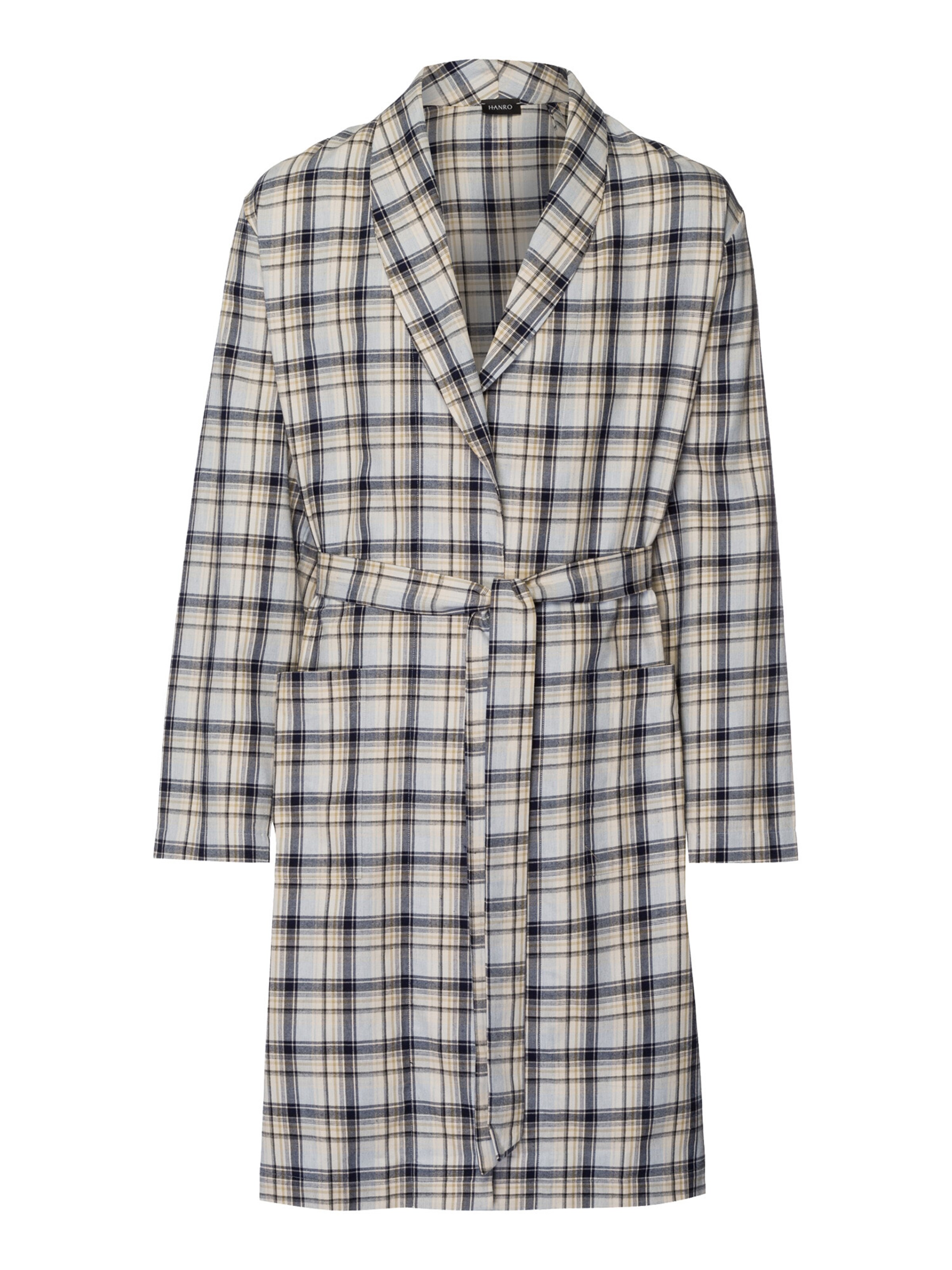 Peignoir long ' Cozy Comfort ' Hanro en beige : devant