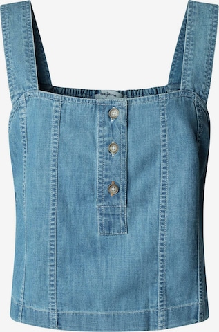 Top 'BRIDGET' di Pepe Jeans in blu: frontale