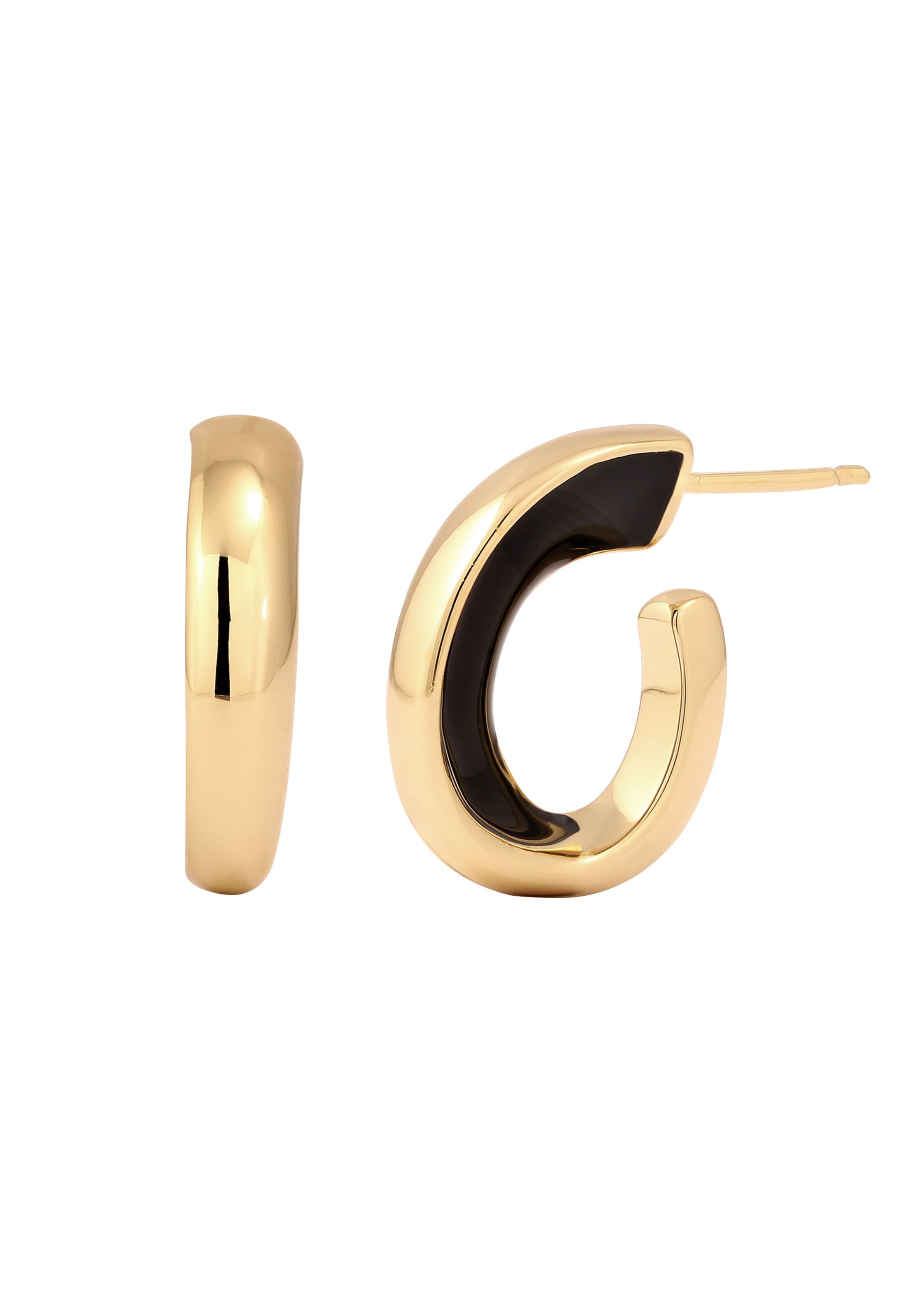 ELLI Ohrringe in Gold: Vorderseite