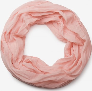 styleBREAKER Schlauchschal 'Seidiger unifarbener Loop' in Orange: Vorderseite