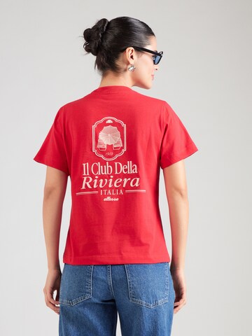 Tricou 'CITRONELLO' de la ELLESSE pe roșu: față