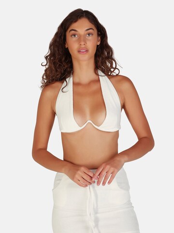 Triangolo Reggiseno di OW Collection in bianco