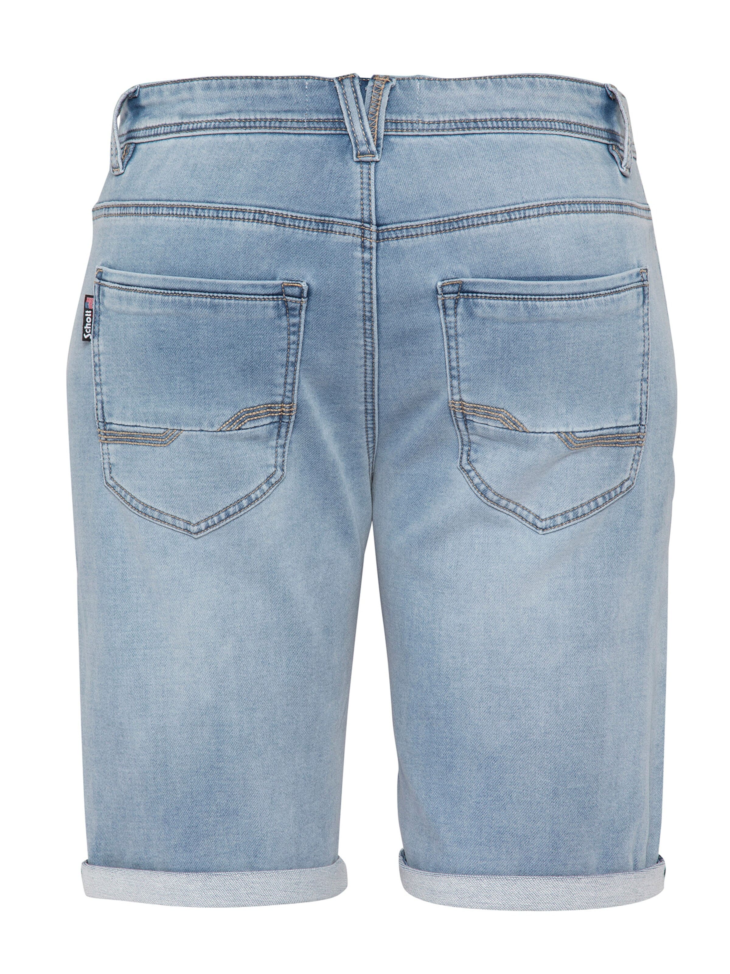 Schott NYC Regular Jeans‌‌‌‌ in Blau