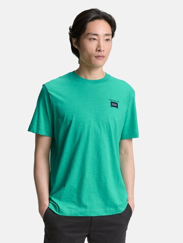 TOM TAILOR Shirt in Groen: voorkant