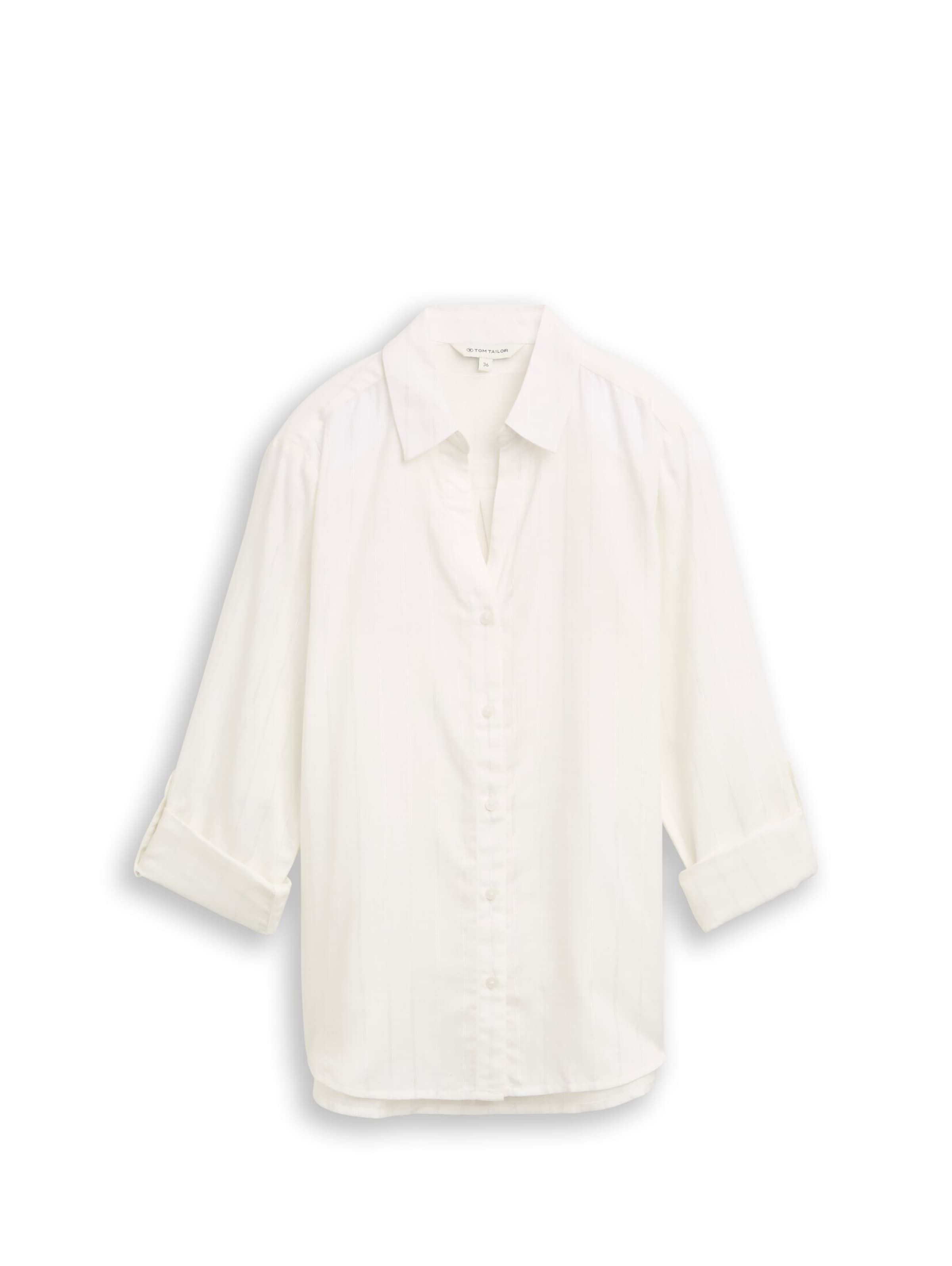 TOM TAILOR Blouse in White: front