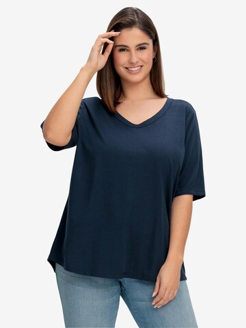 SHEEGO Shirt in Blue: front