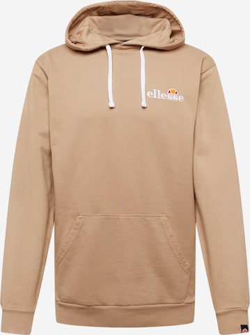 ELLESSE Sweatshirt 'Tinctoria' in Braun: predná strana