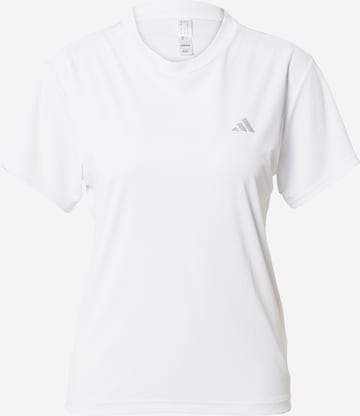 ADIDAS PERFORMANCE - Camiseta funcional 'Run It' en blanco: frente