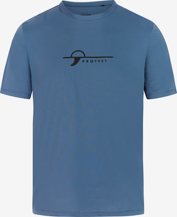 PROTEST Funktionsshirt 'PRTCore' in Blau: Vorderseite
