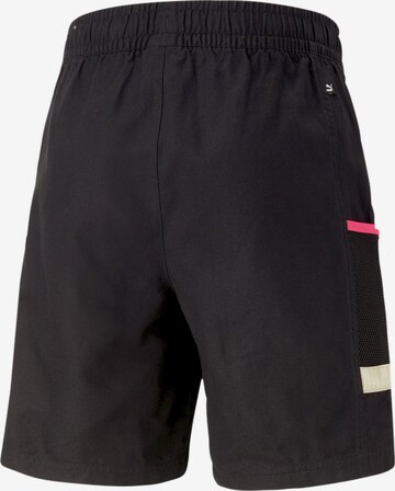 PUMA Regular Shorts 'Downtown' in Schwarz