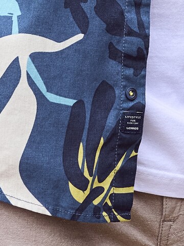LERROS Regular fit Overhemd in Blauw