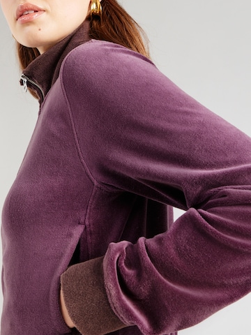 WEEKDAY Sweatjacke in Lila