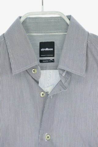 STRELLSON Button Up Shirt in S in Grey