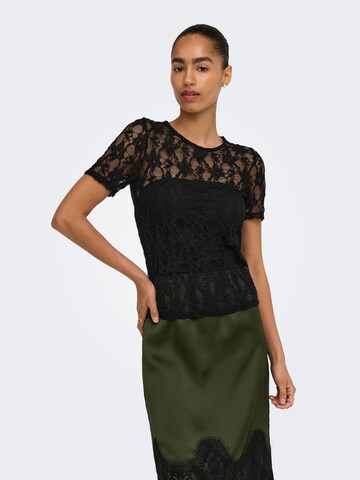 ONLY T-Shirt 'ONLAlba' in Schwarz: Vorderseite