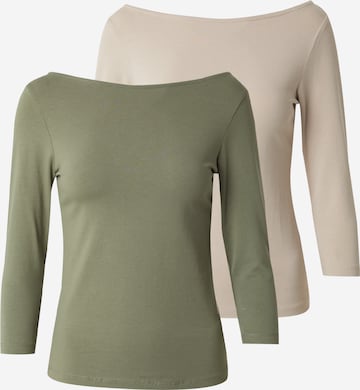 ABOUT YOU Футболка 'Hedda' в Бежевый: спереди