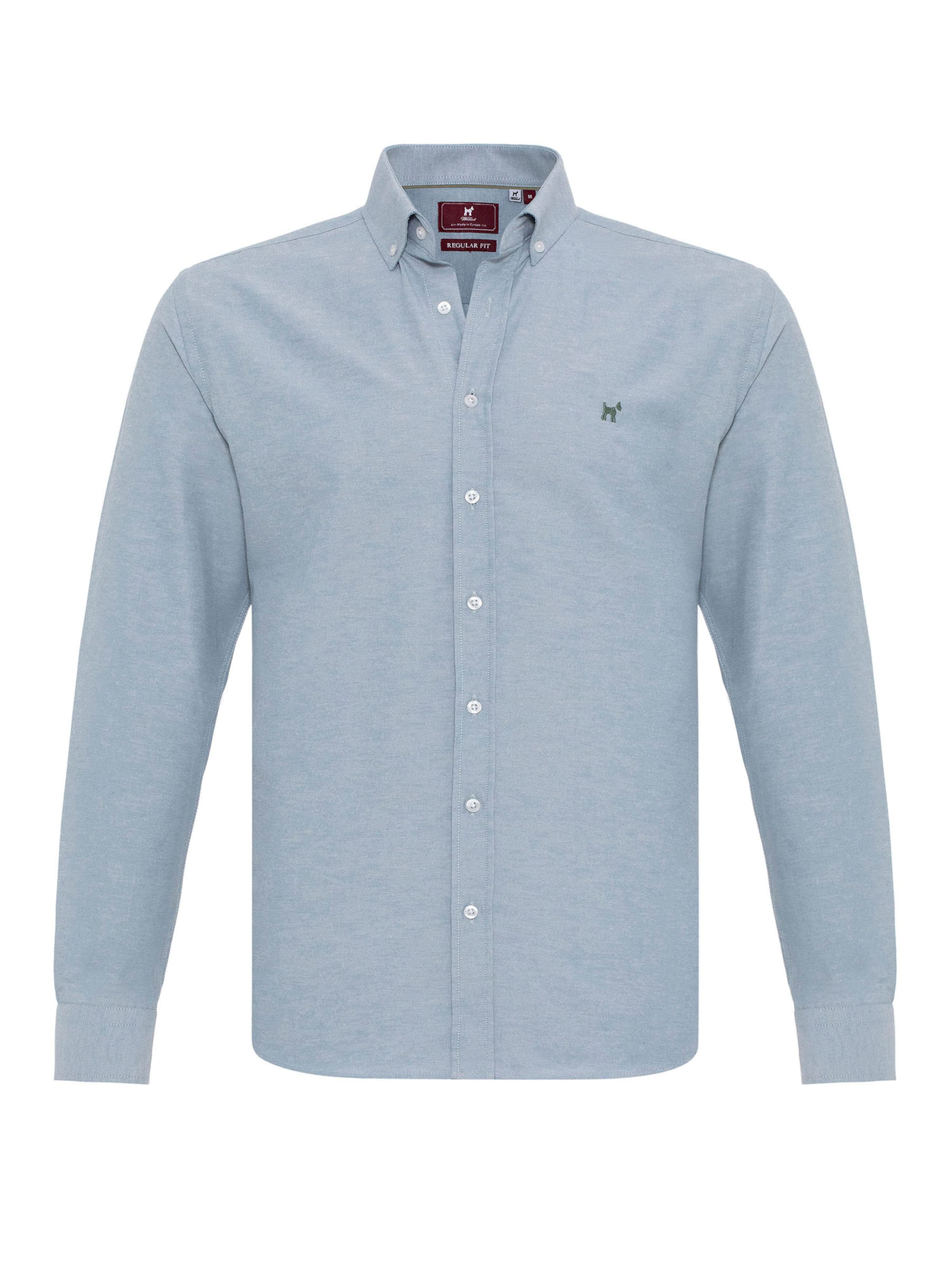 Williot Regular Fit Hemd in Blau: Vorderseite